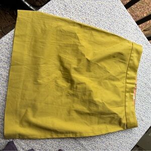 J. Crew Pink and Yellow Skirt